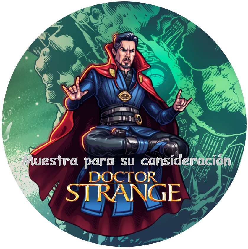Javier Tejera Chapa 59mm. Dr. Strange